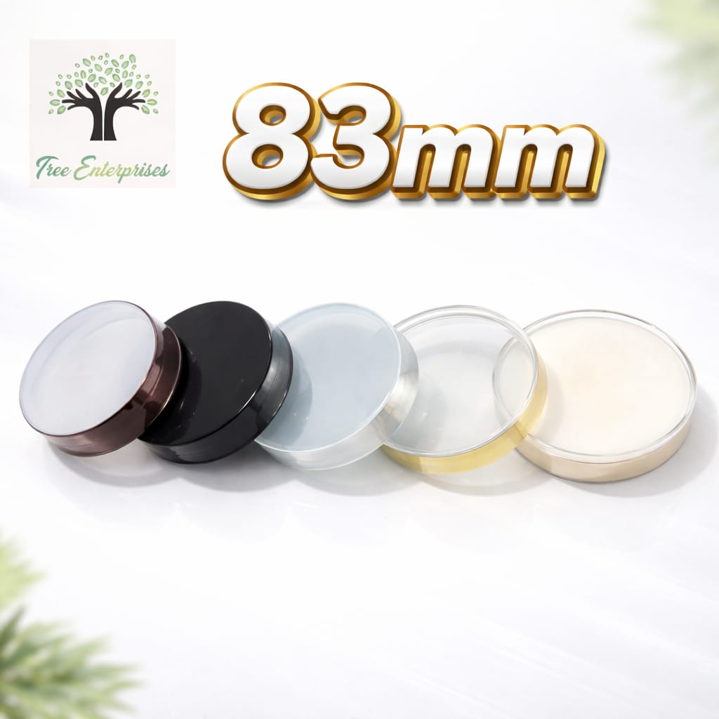 CLEAR CAP WITH COATING 83MM